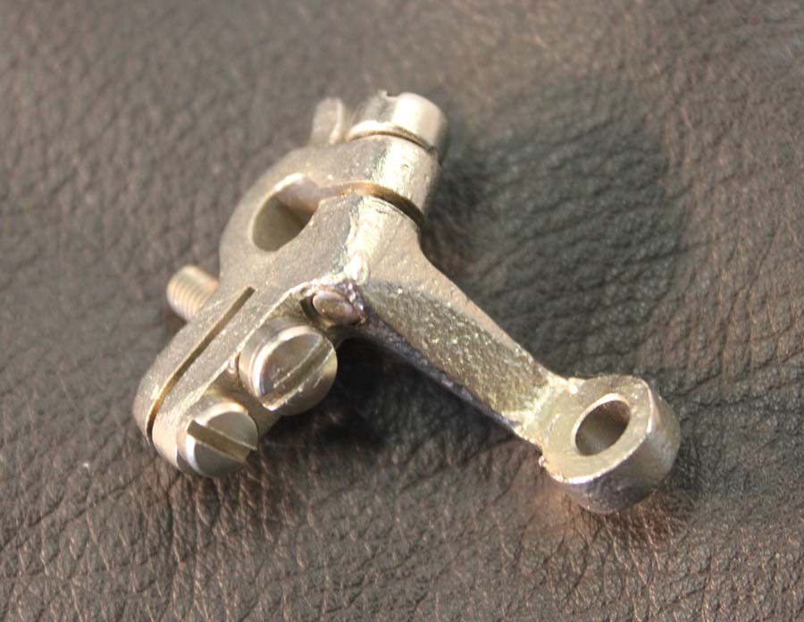 1238-36 Throttle Lever Dull Nickle
